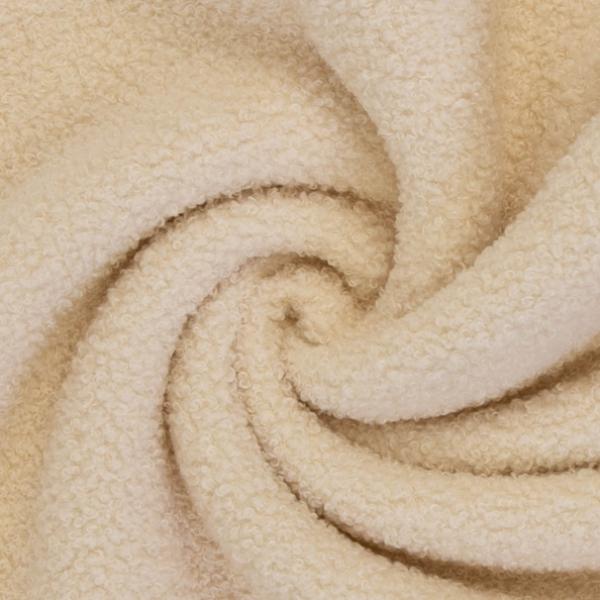 Teddy-Fleece-Boucle - Swafing - Beige - Fleecerückseite